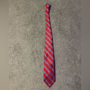 Brooks Brothers 346 Pure Silk Stripe‎ Print Tie